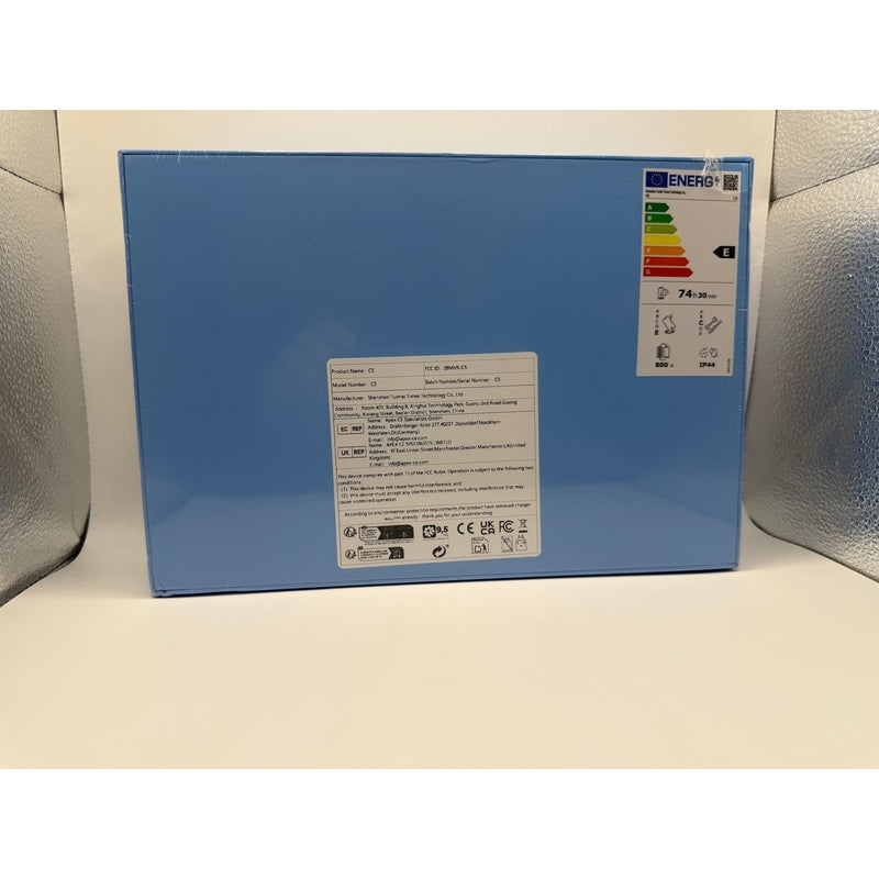 Tablets C5 model sealed retail box back