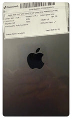 Apple iPad 10.2 inch 7th Gen back cover with Space Gray color and product label