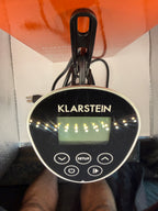 Top view of Klarstein Sous Vide digital control panel