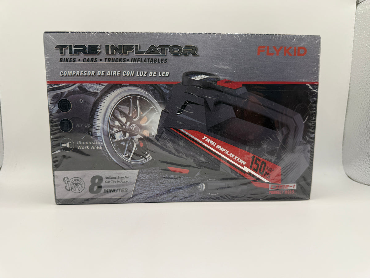 Flykid Tire Inflator Box Front