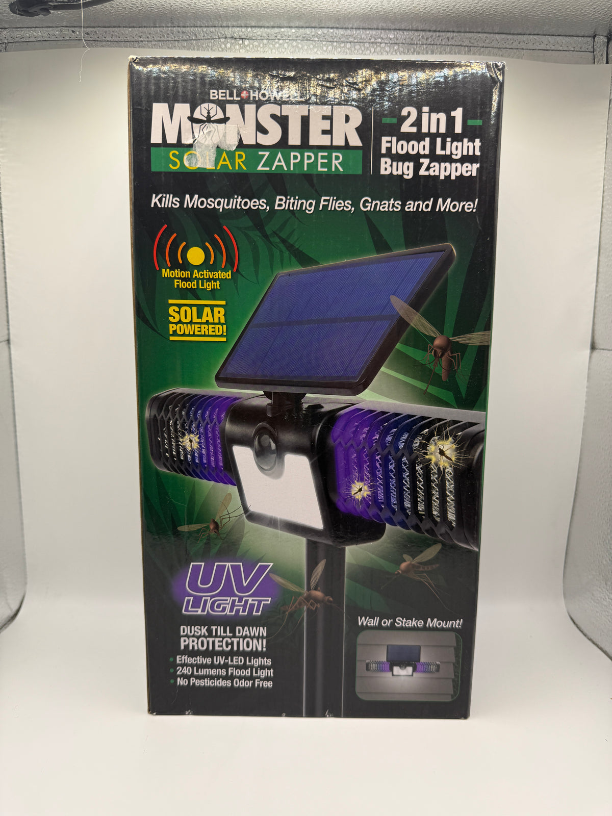Bell+Howell Monster Solar Zapper packaging front