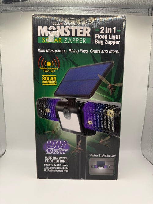 Bell+Howell Monster Solar Zapper packaging front