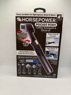 Horsepower Pocket Pony power scrubber front side of packaging