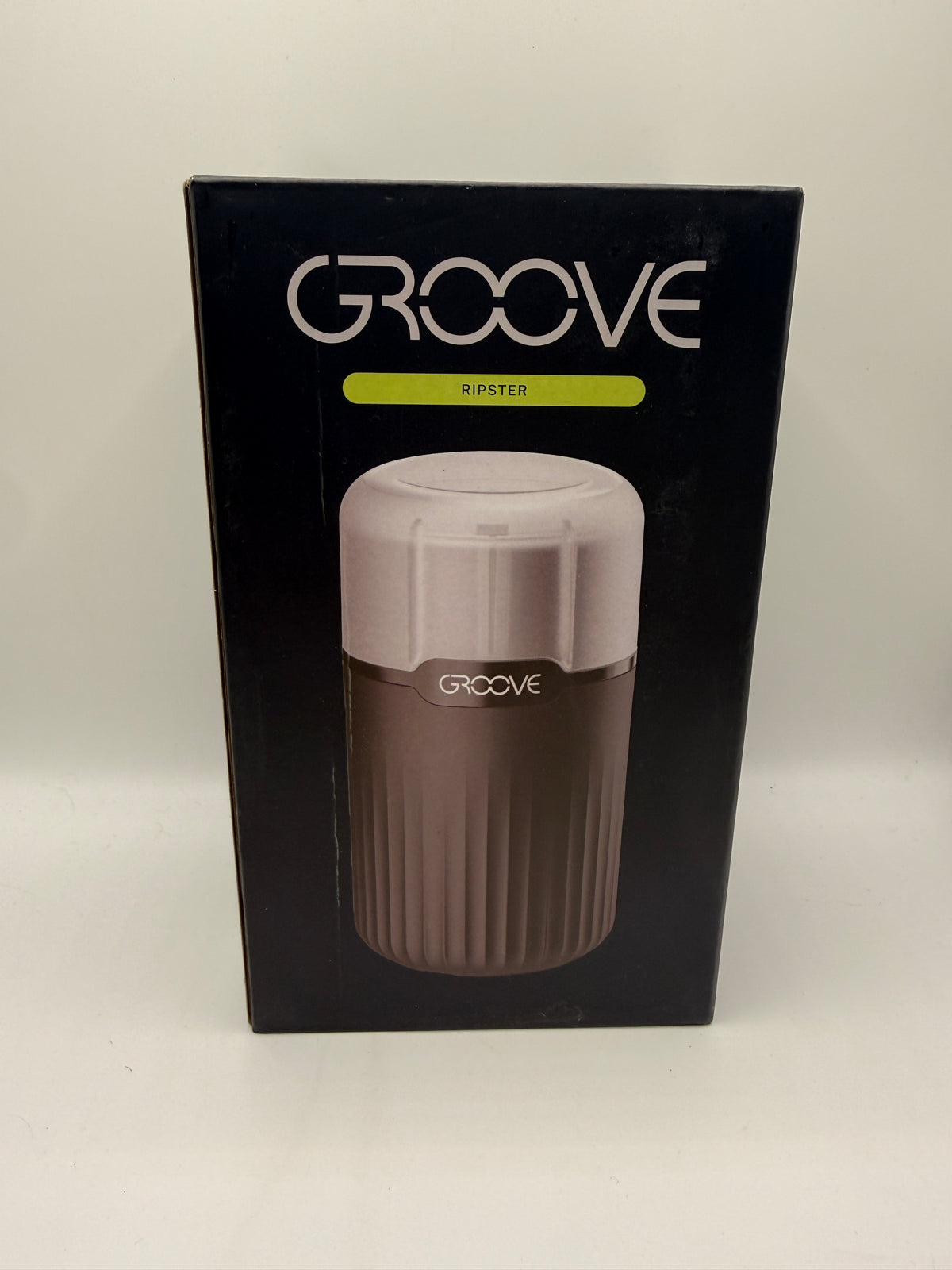 Groove Ripster Electric Herb Grinder front packaging