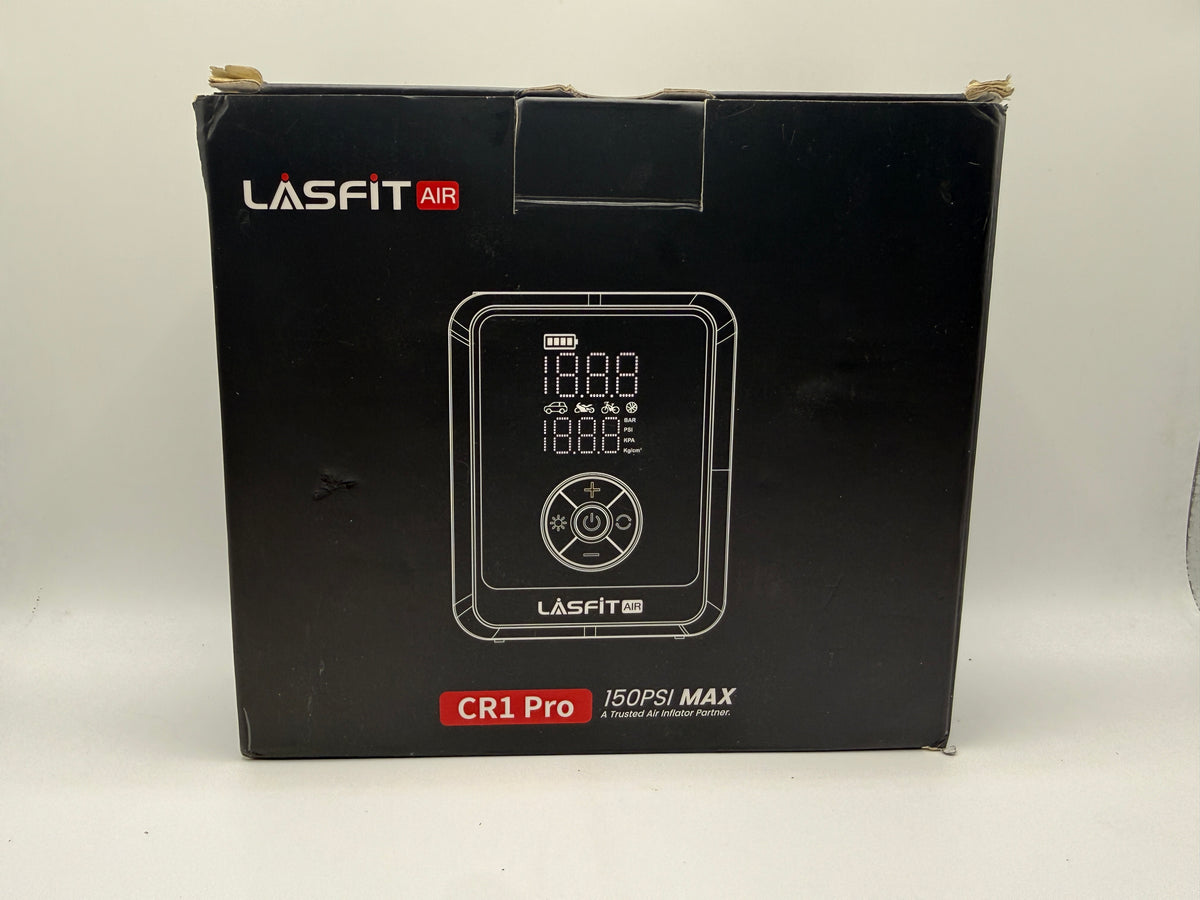 LASFIT AIR CR1 Pro portable air inflator box front view