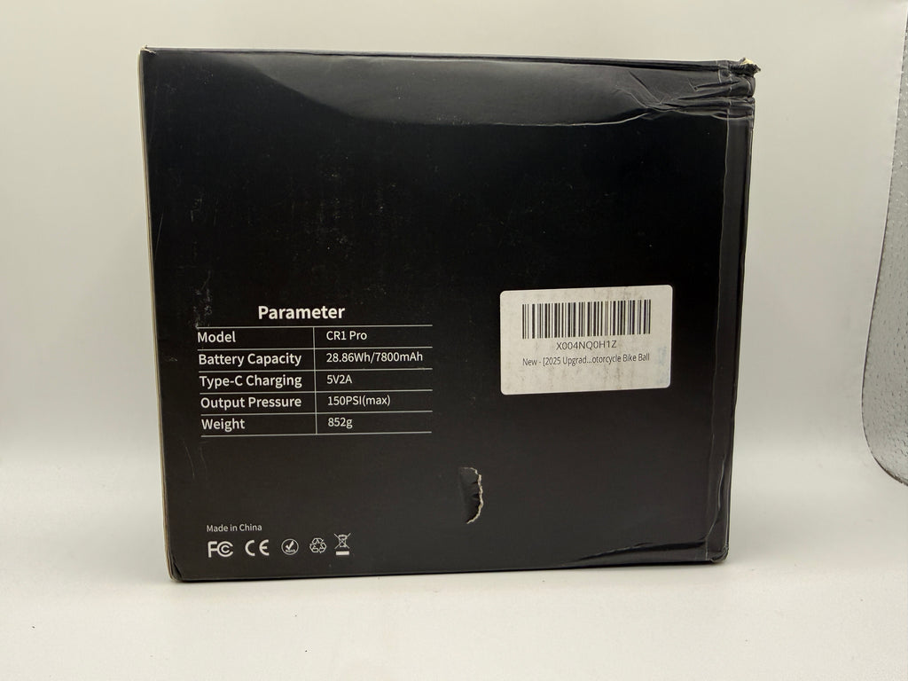 LASFIT AIR CR1 Pro technical specifications on box back