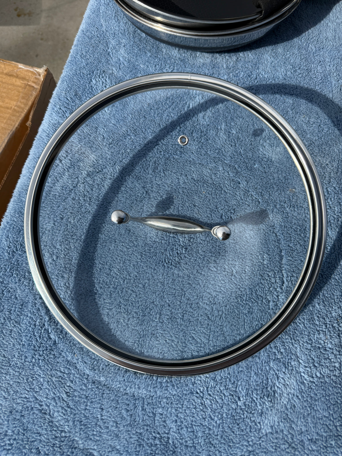 Second glass lid for Hexclad frying pan