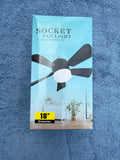 18 Inch Ceiling Fan with Light packaging front