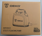 DEKO DKP20VC1 Utility Floating Pump box front
