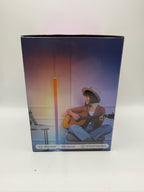 Smart Floor Lamp packaging side view with person playing guitar