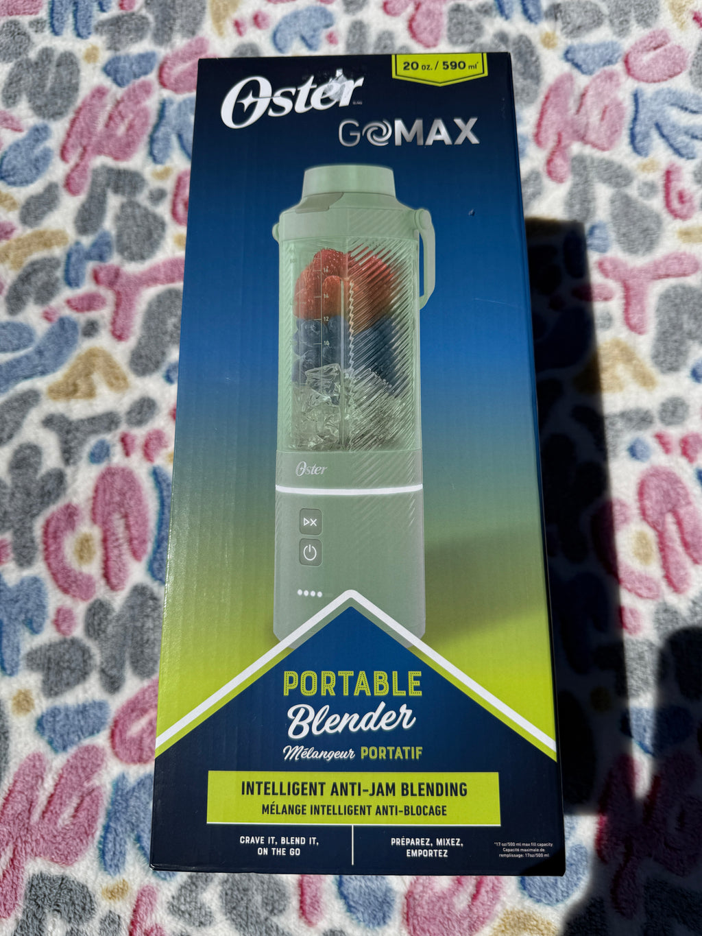 Oster GoMax Portable Blender box front