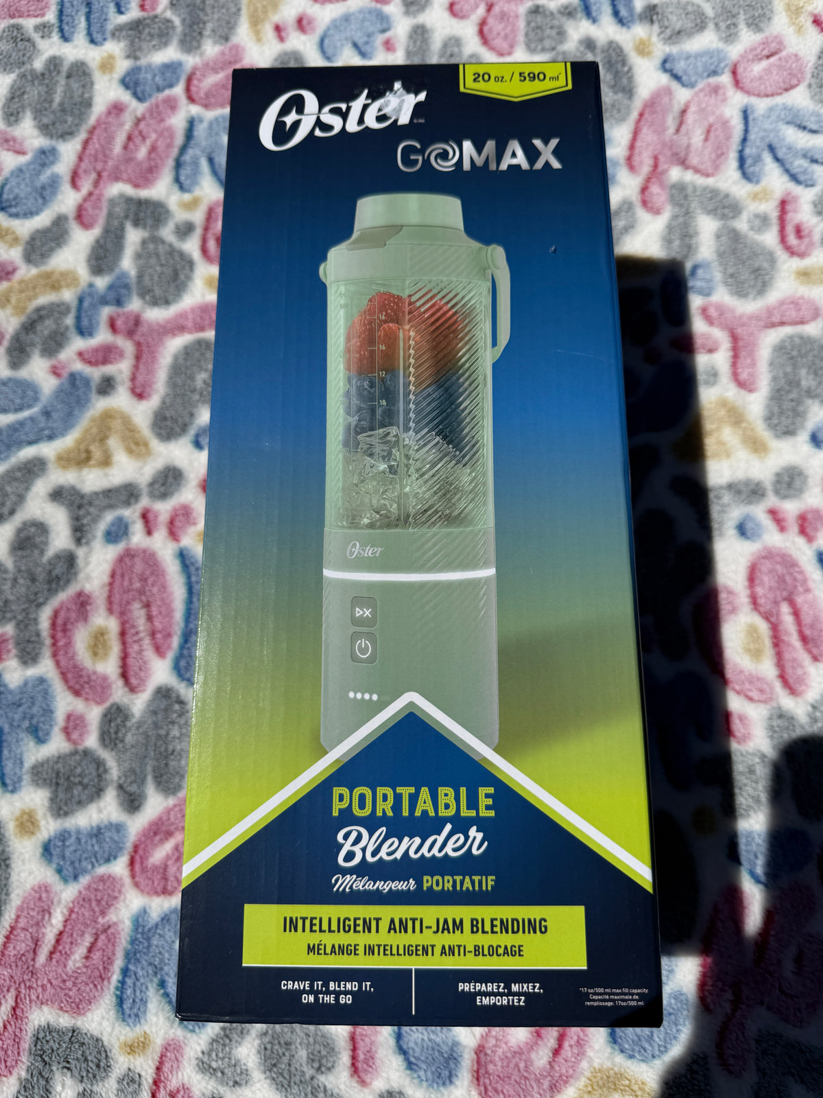 Oster GoMax Portable Blender box front