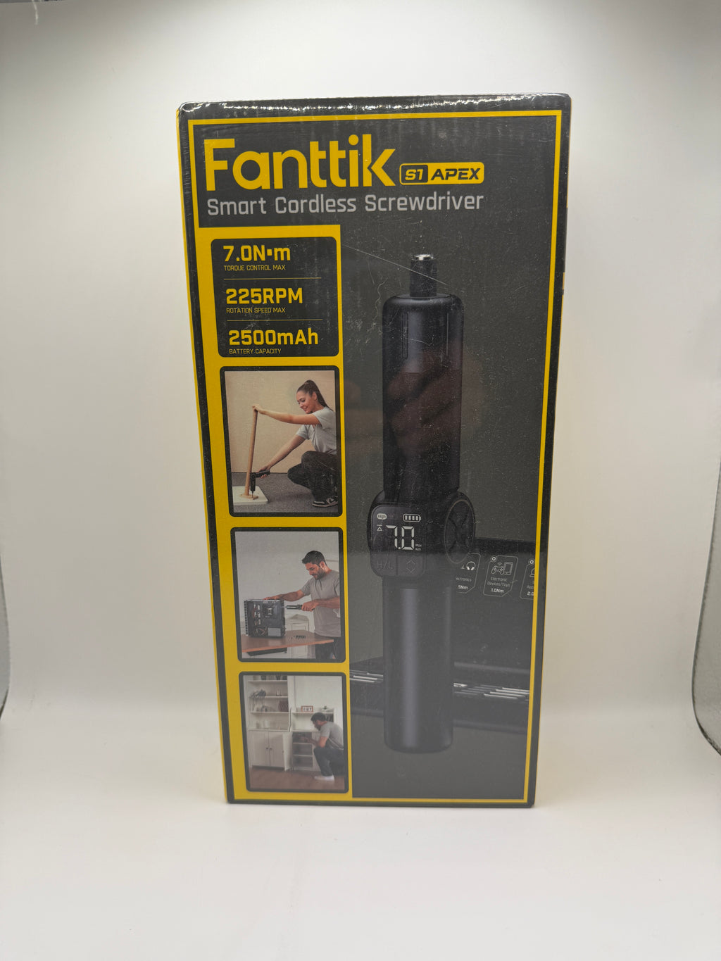 Front of Fanttik S1 Apex Smart Cordless Screwdriver box