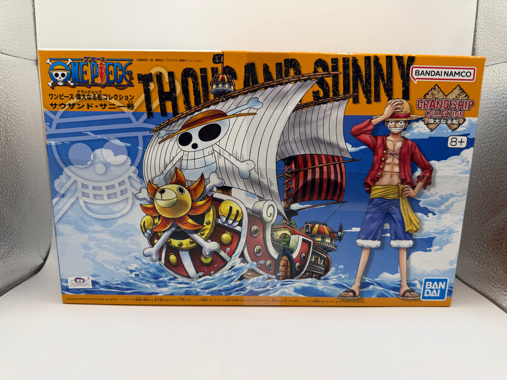 Bandai Namco One Piece Thousand Sunny Model Kit box front