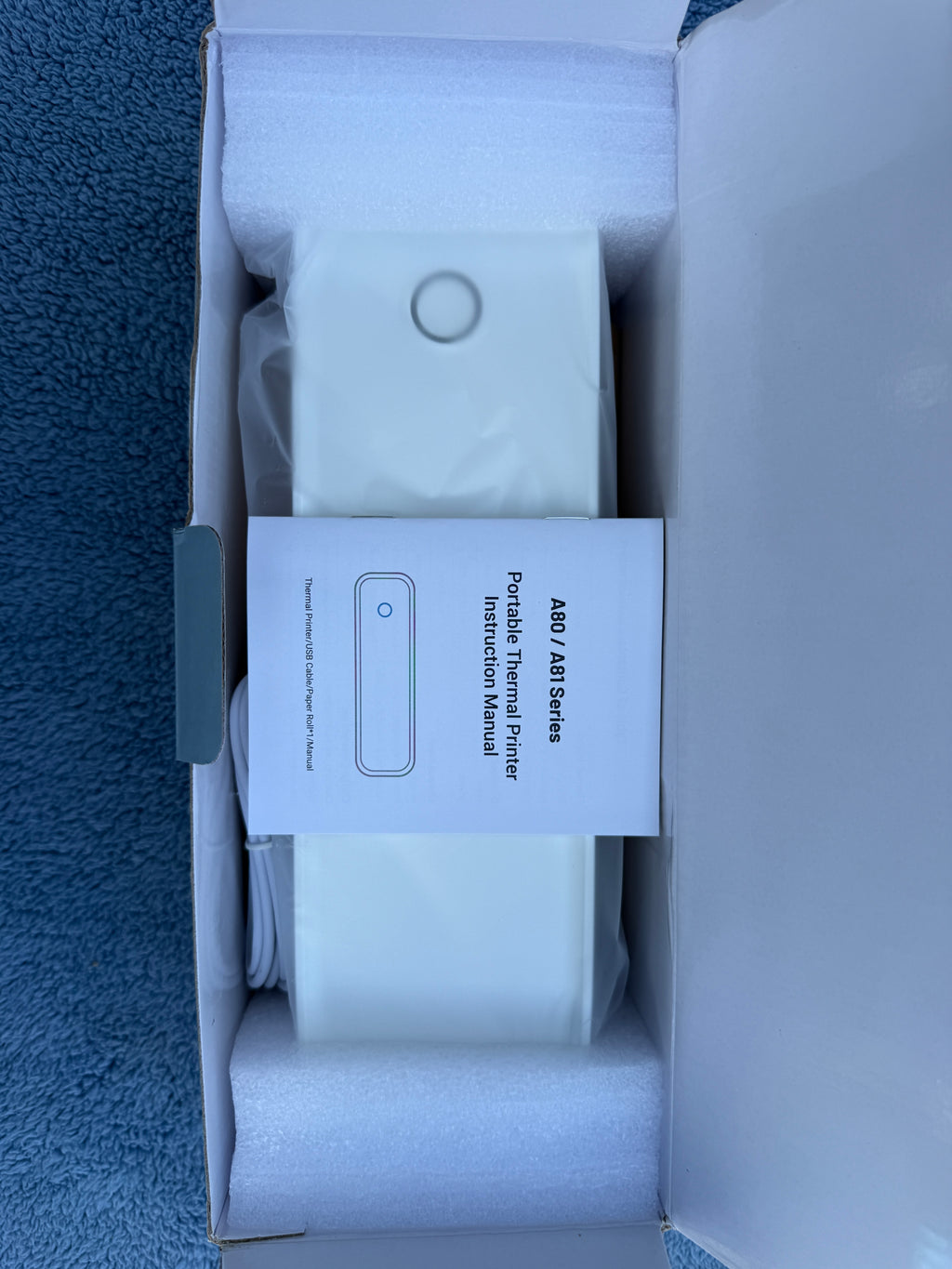 Minzhi A80 Portable Thermal Printer - view 3