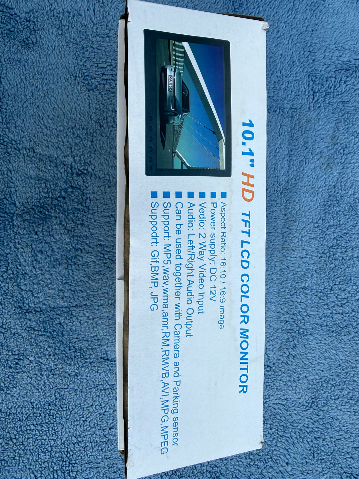 10.1" HD TFT LCD Color Monitor - view 2