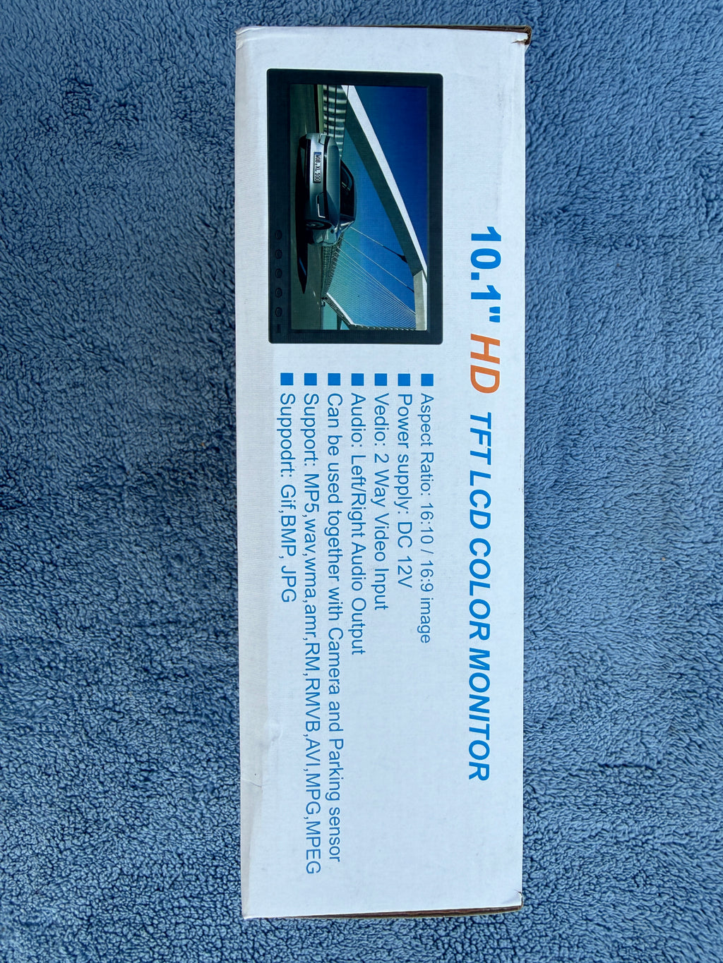 10.1" HD TFT LCD Color Monitor - view 4