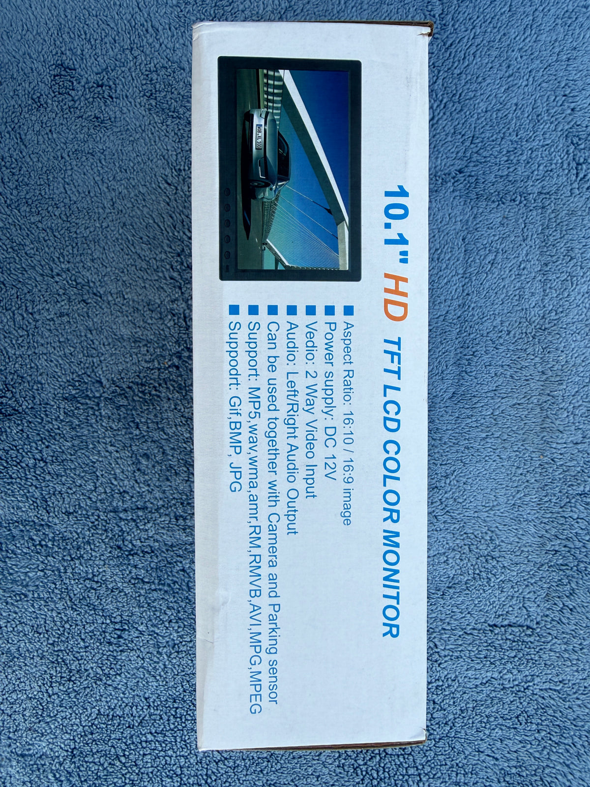 10.1" HD TFT LCD Color Monitor - view 4