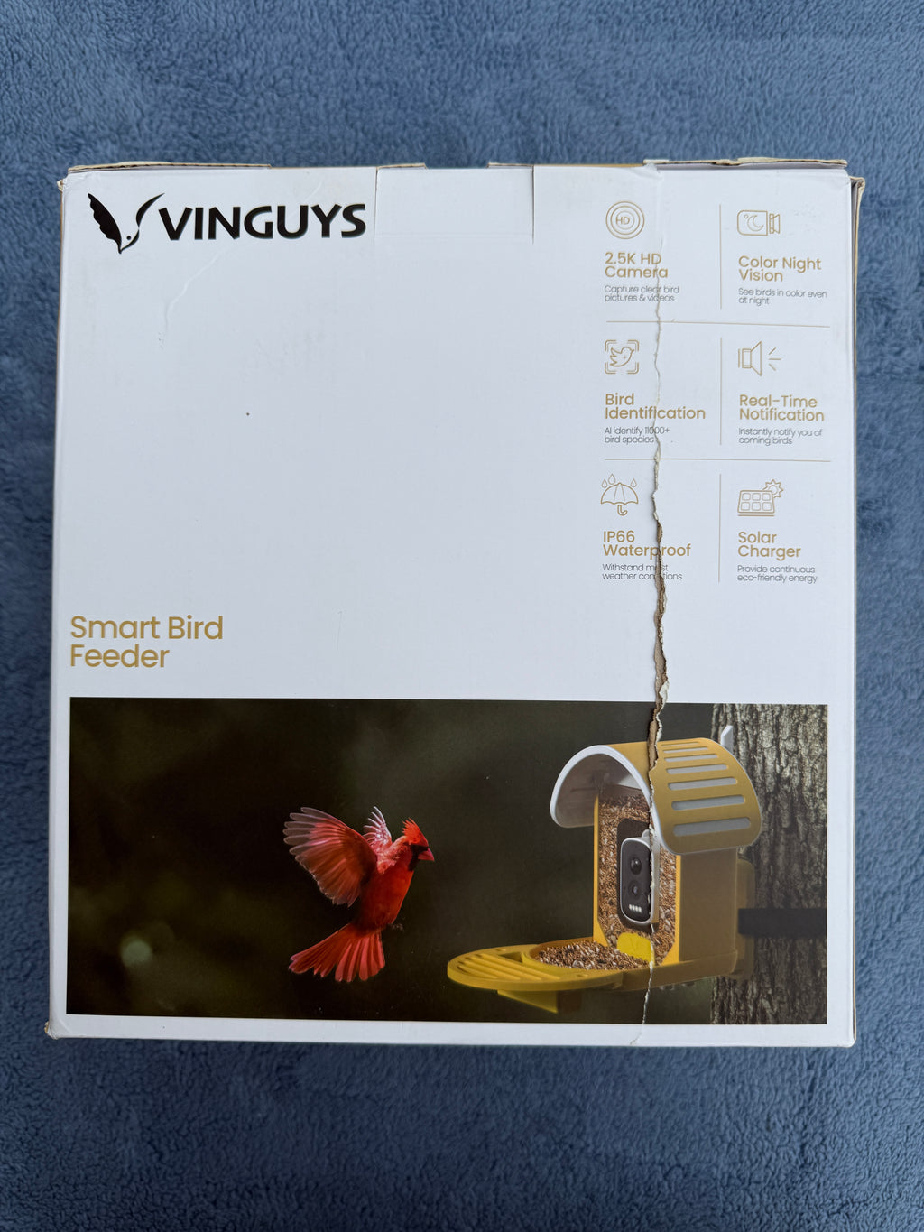 VINGUYS V-Feeder AI Smart Bird Feeder with 2.5K Camera - view 3