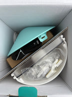 Birdfy open-box contents with roof, accessory box and mounting components