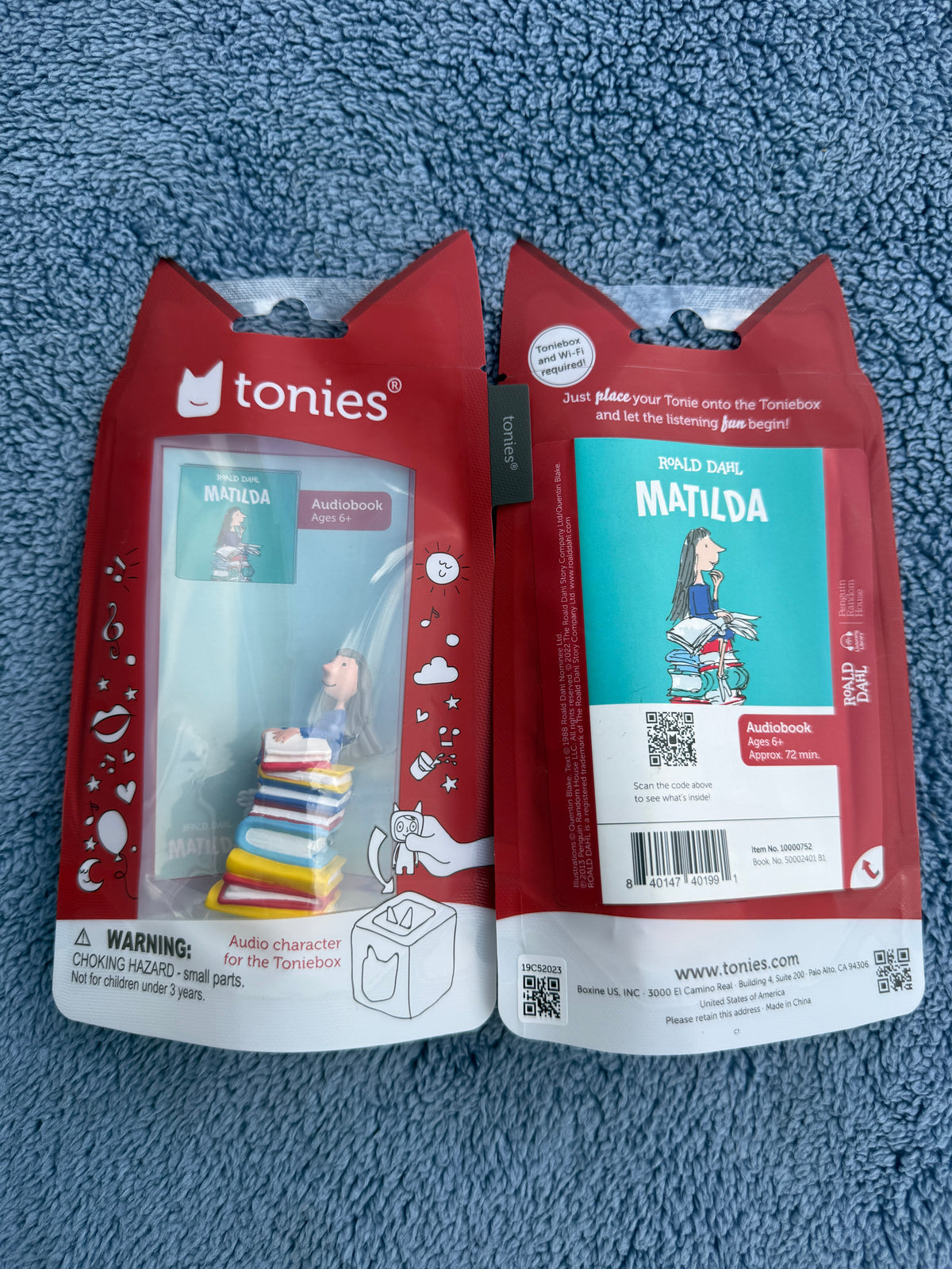 tonies Roald Dahl’s Matilda Tonie Audio Character for Toniebox - product photo 1