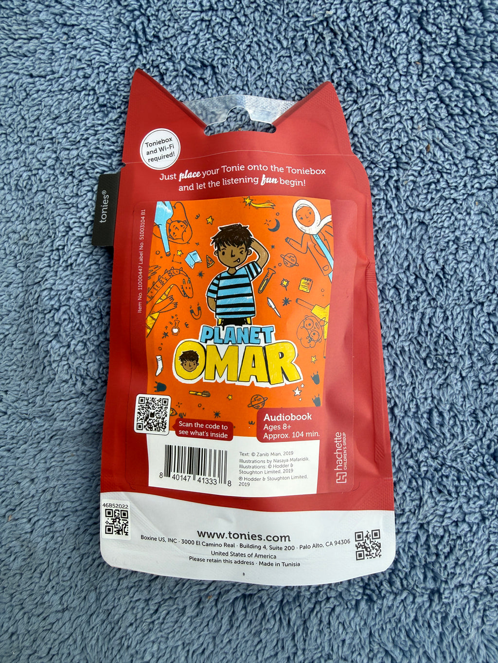 tonies - Planet Omar - Audio character for the Toniebox - New - product photo 1