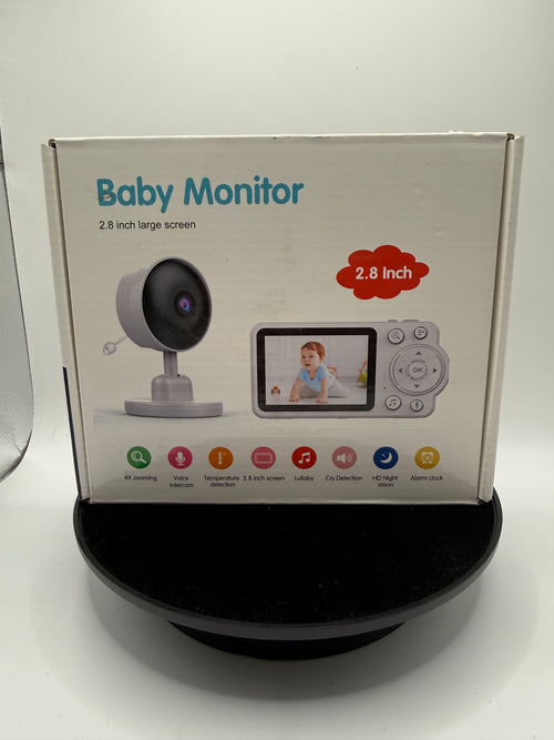 Baby Monitor – 2.8‑inch Screen Silicone Cover Camera - product photo 1