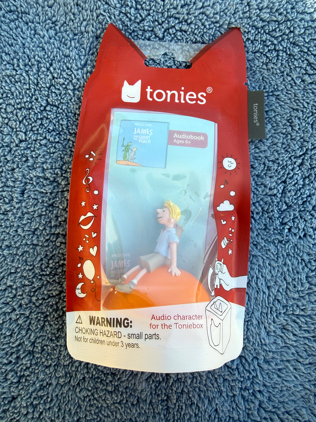 Tonies Roald Dahl James and the Giant Peach Tonie Audio Character - Item No. 10000788 - product photo 1