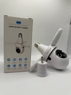 Wakado HD Smart Security Camera side view with box