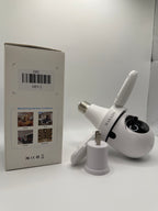 Wakado HD Smart Security Camera front view with box