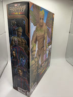 Side view of Guardians of the Galaxy Vol. 3 Groot figure packaging