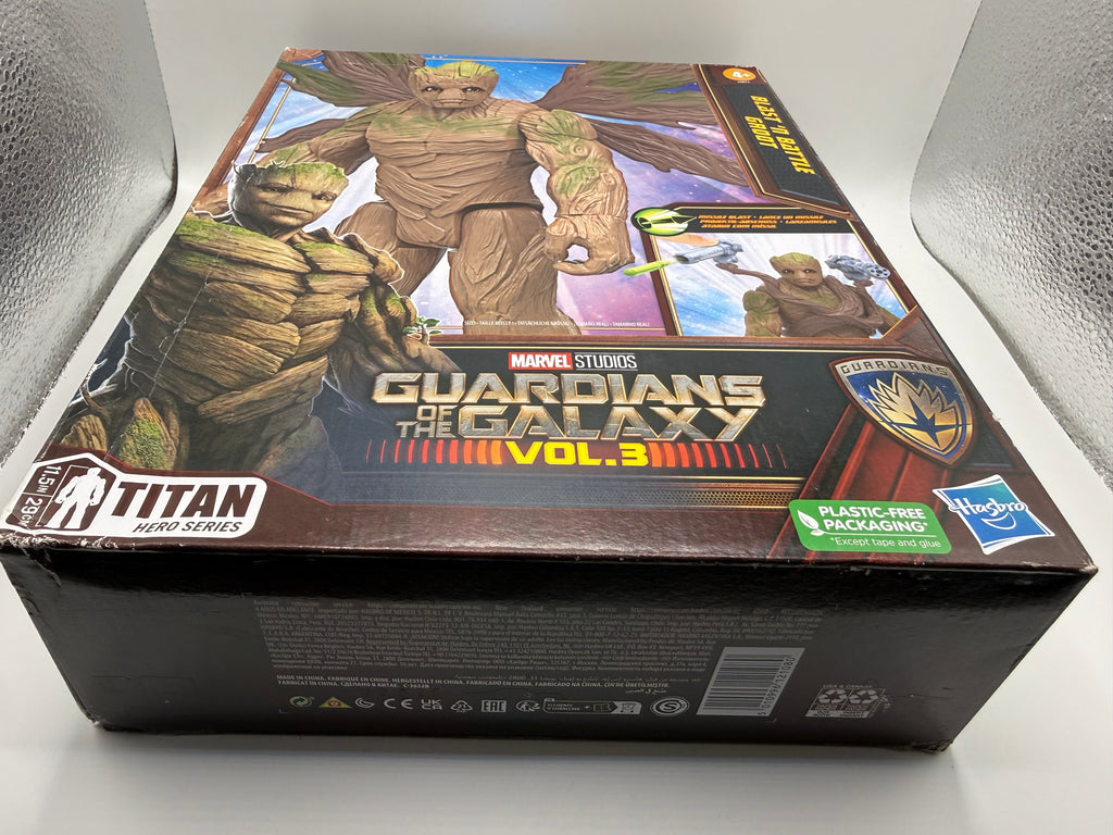 Marvel Studios Guardians of the Galaxy Vol. 3 Blast 'N Battle Groot Titan Hero Series Action Figure - view 5