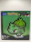 MEGA Construx Pokemon Bulbasaur Pixel Art Building Set Box Front