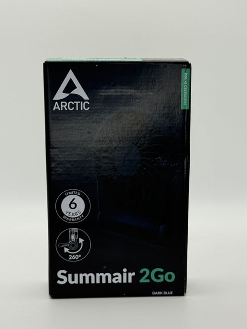 ARCTIC Summar 2Go Dark Blue USB Fan Box Front