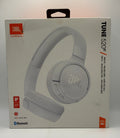 JBL Tune 520BT White Wireless Headphones Front Package View
