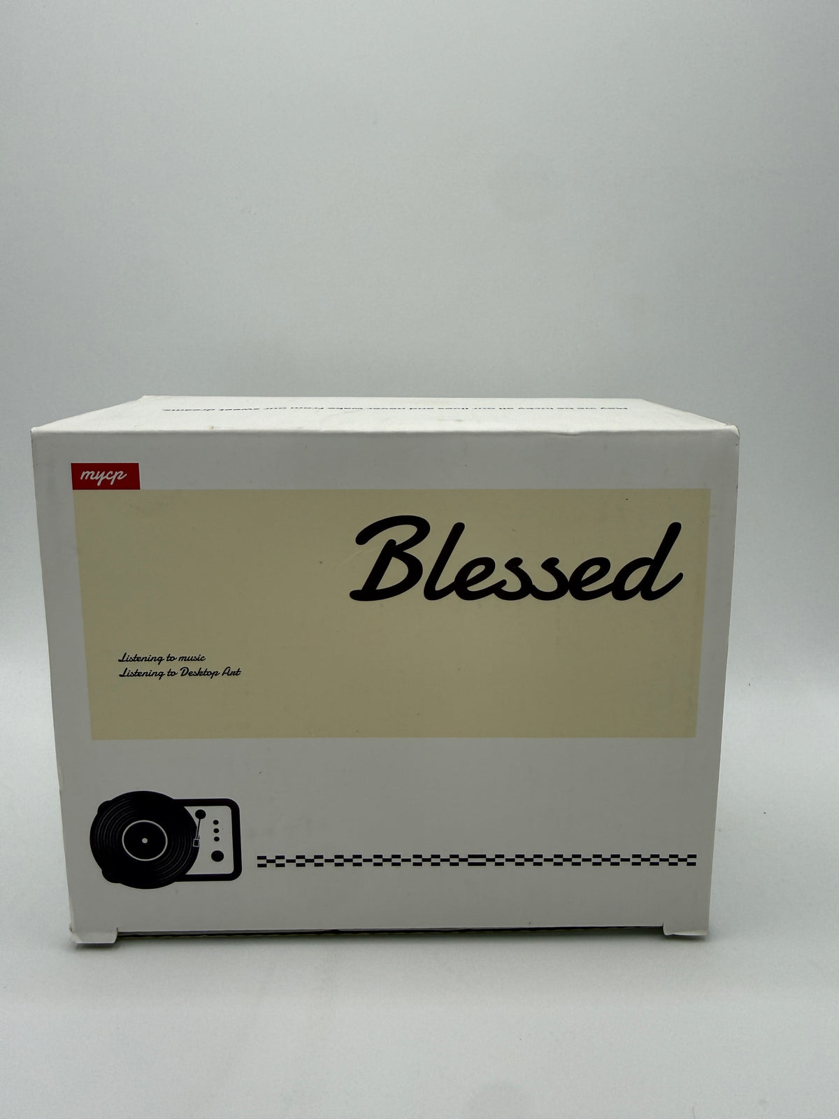 Blessed Bluetooth Speaker packaging front