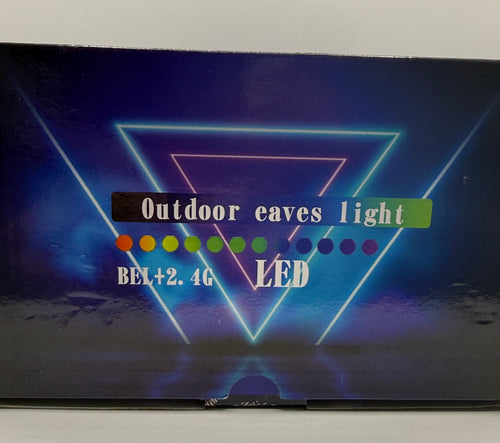 Ahzaoge Outdoor Eaves LED Strip Lights Packaging Front