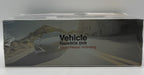 Vehicle BlackBOX DVR dash cam box side showing car