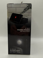 Limitless TotalCharge box side with flashlight and phone stands description