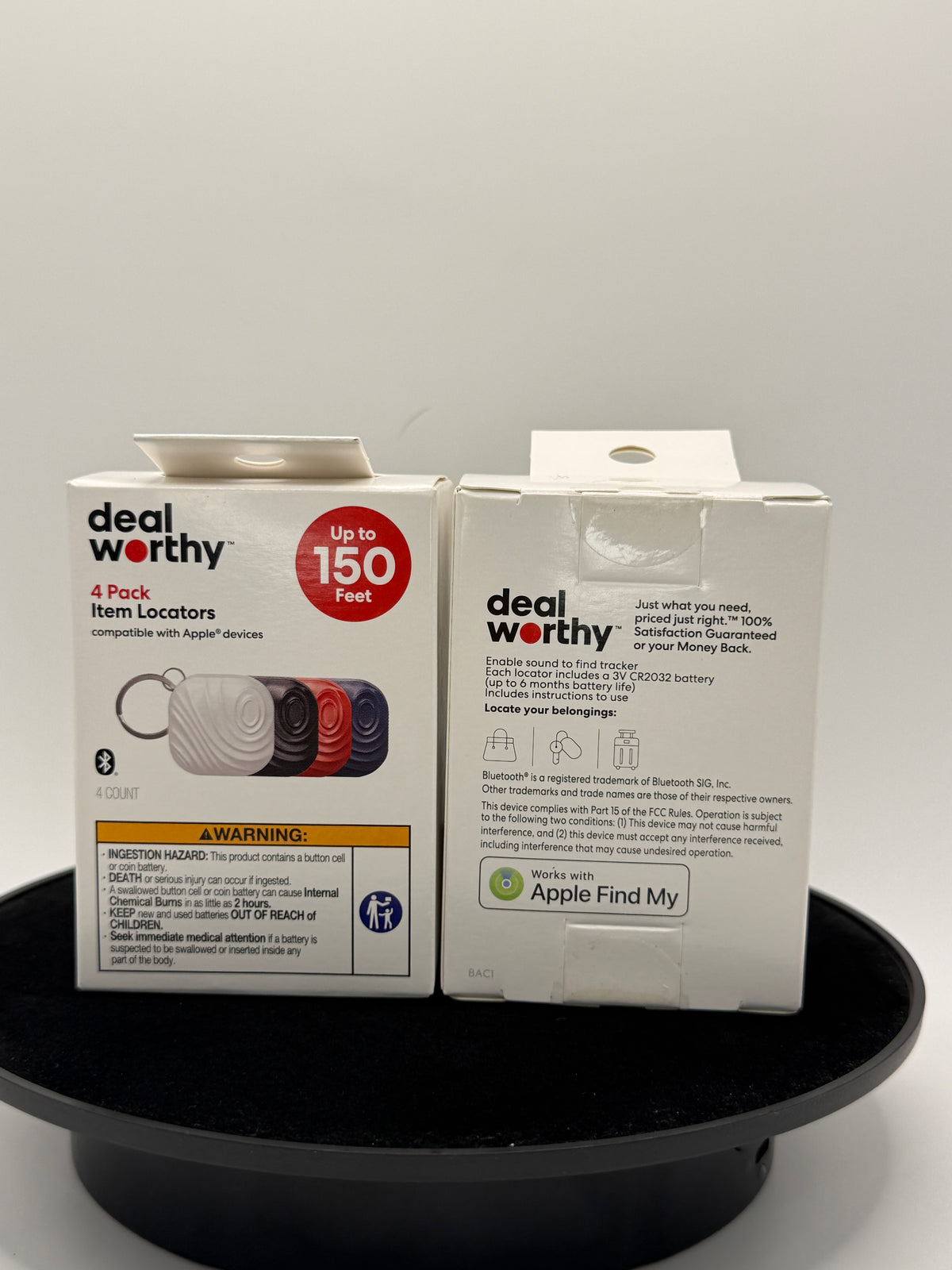 deal worthy 4 pack item locators box back