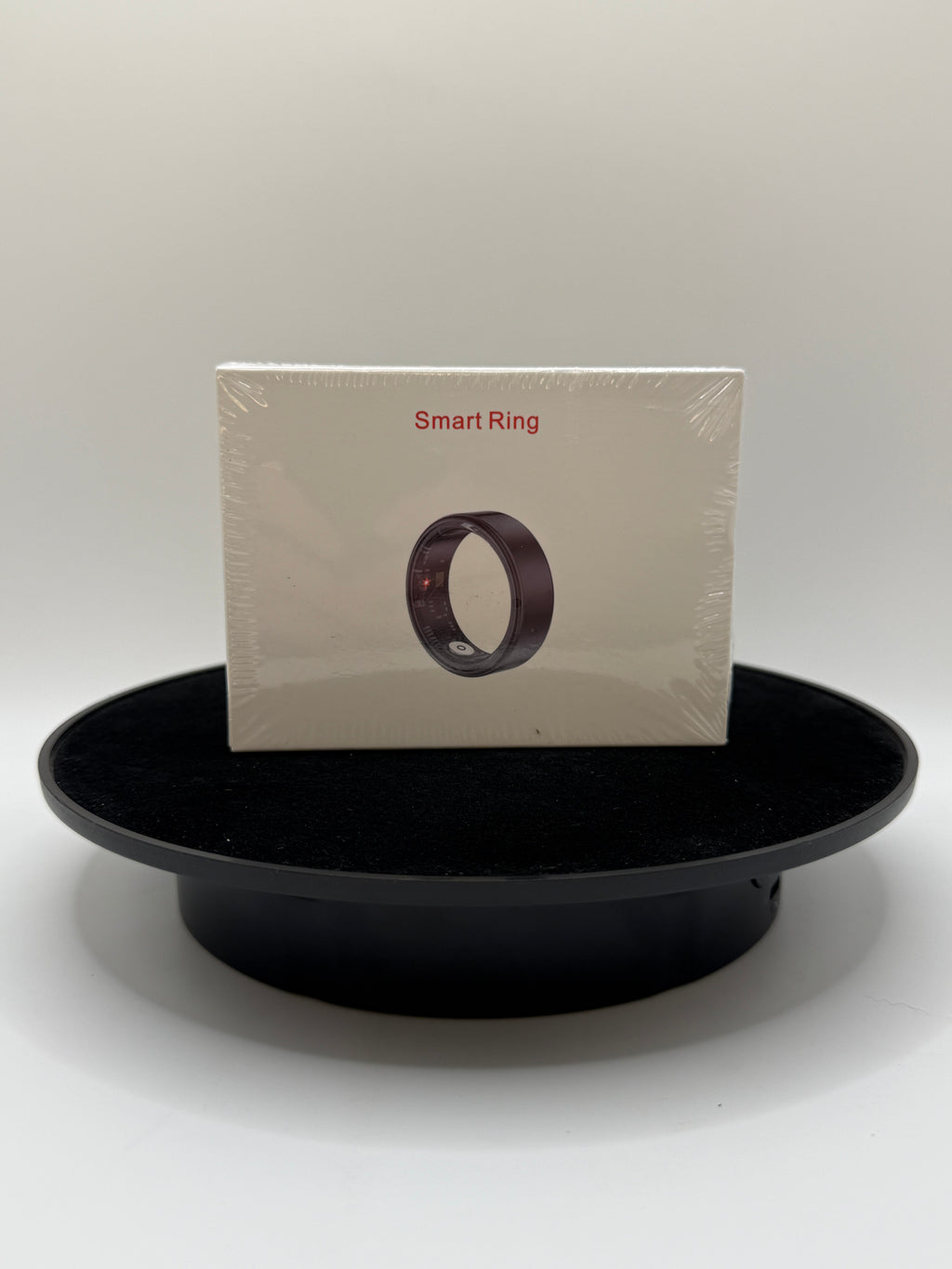 Smart Ring by JRing in sealed packaging front view