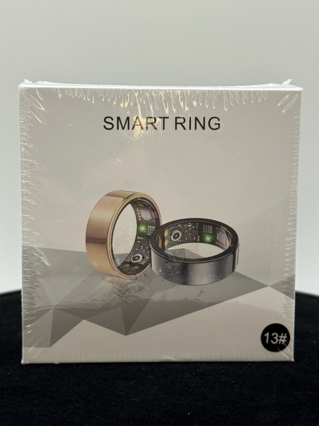 Smart Ring packaging showing two rings