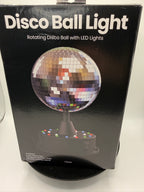 Close up of Disco Ball Light box front