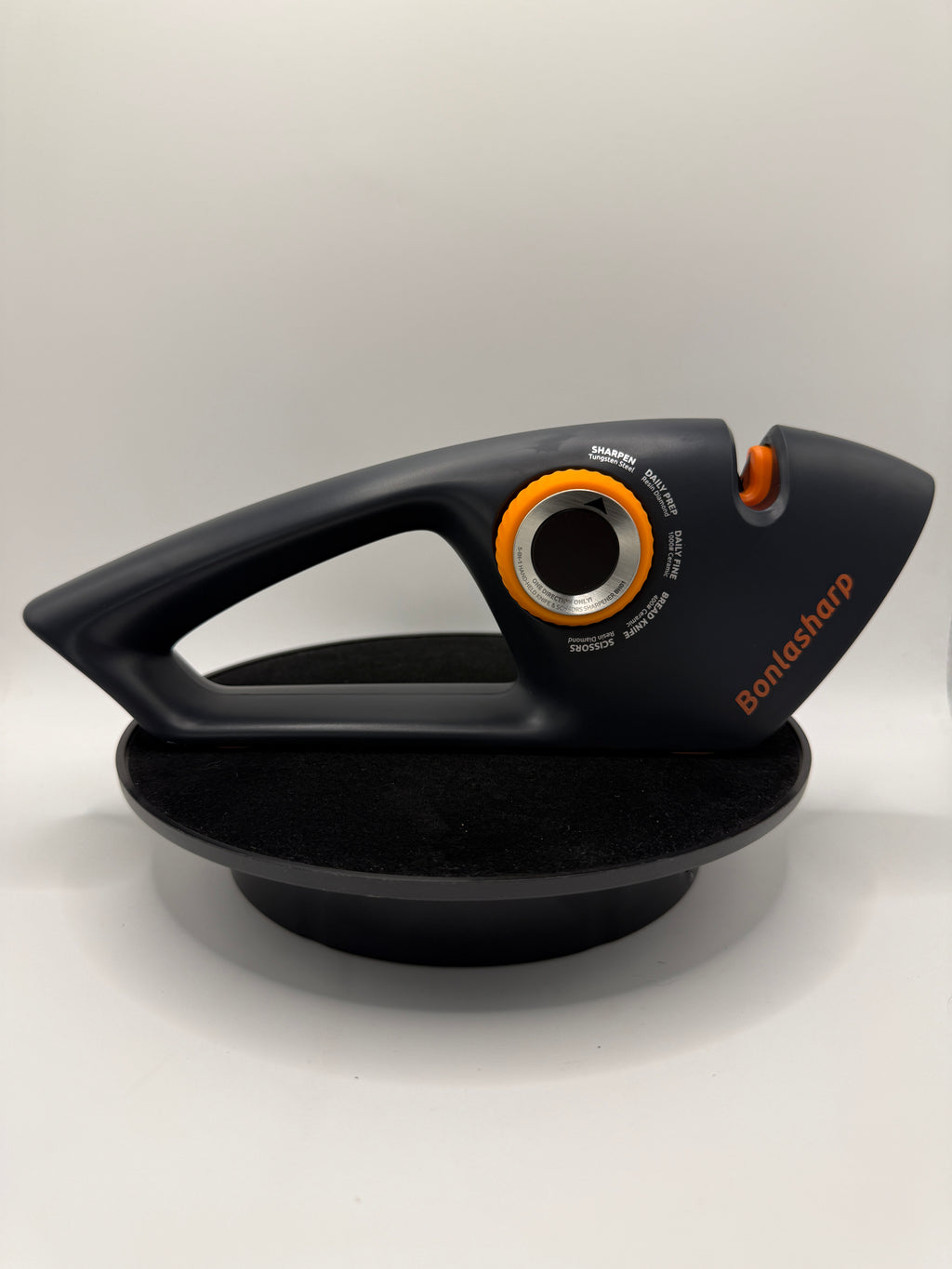 Rear view of Bonlasharp 5-in-1 Hand-Held Sharpener BH01