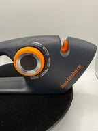 Close-up of the blade sharpening slot on Bonlasharp sharpener