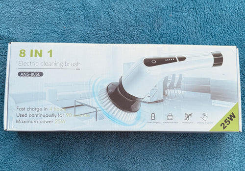 8 in 1 Electric Cleaning Brush ANS-8050 packaging