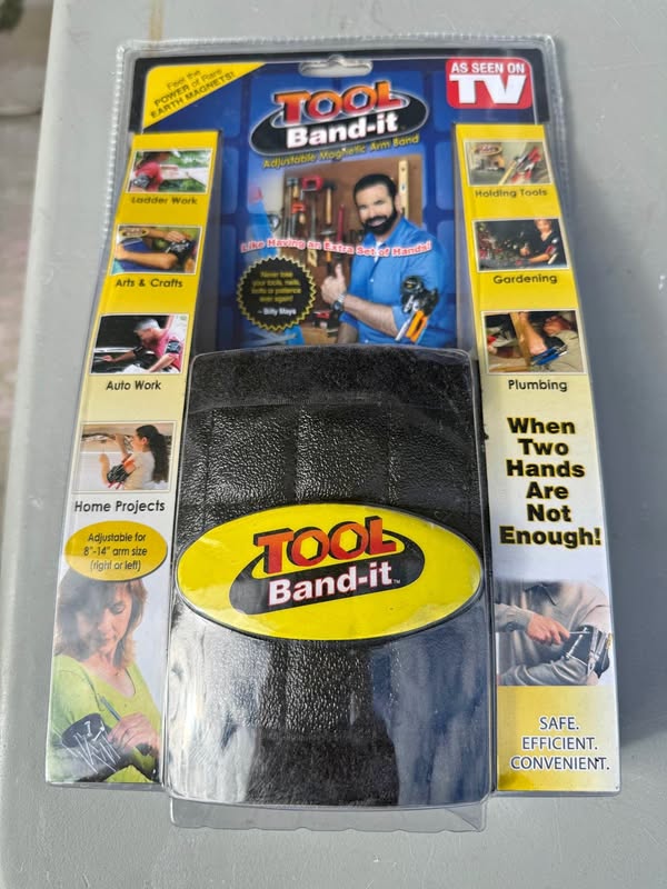 Tool Band-It Magnetic Adjustable Tool Holder As Seen On TV