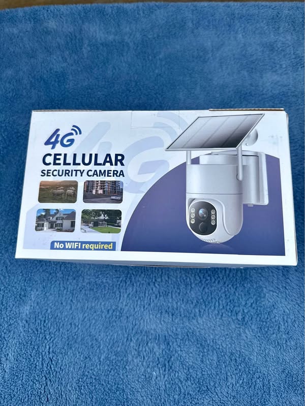 4G Cellular Security Camera No WiFi Required