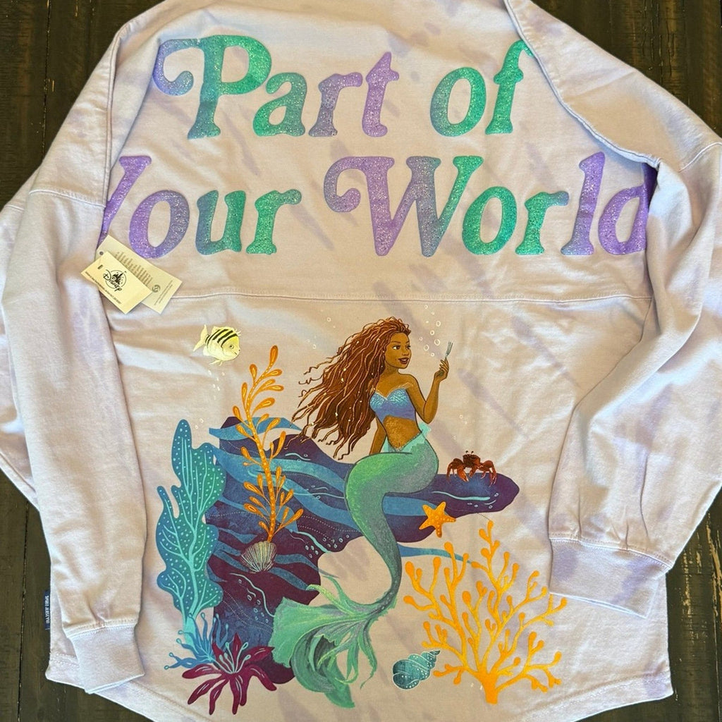 Disney's Ariel The Little Mermaid Spirit Jersey Women's Large - product image 10