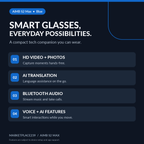AiMB S2 Max blue — feature overview including HD video, translation, Bluetooth